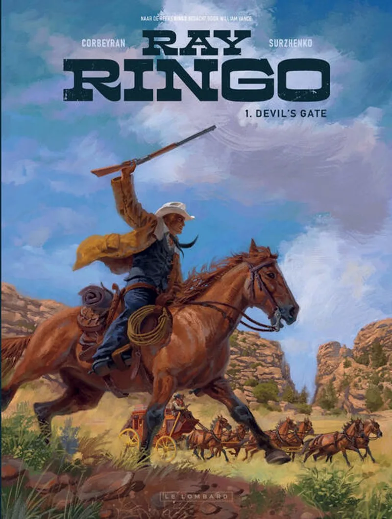 Ray Ringo 1 - Devil's Gate fra Le Lombard – billede af bogen