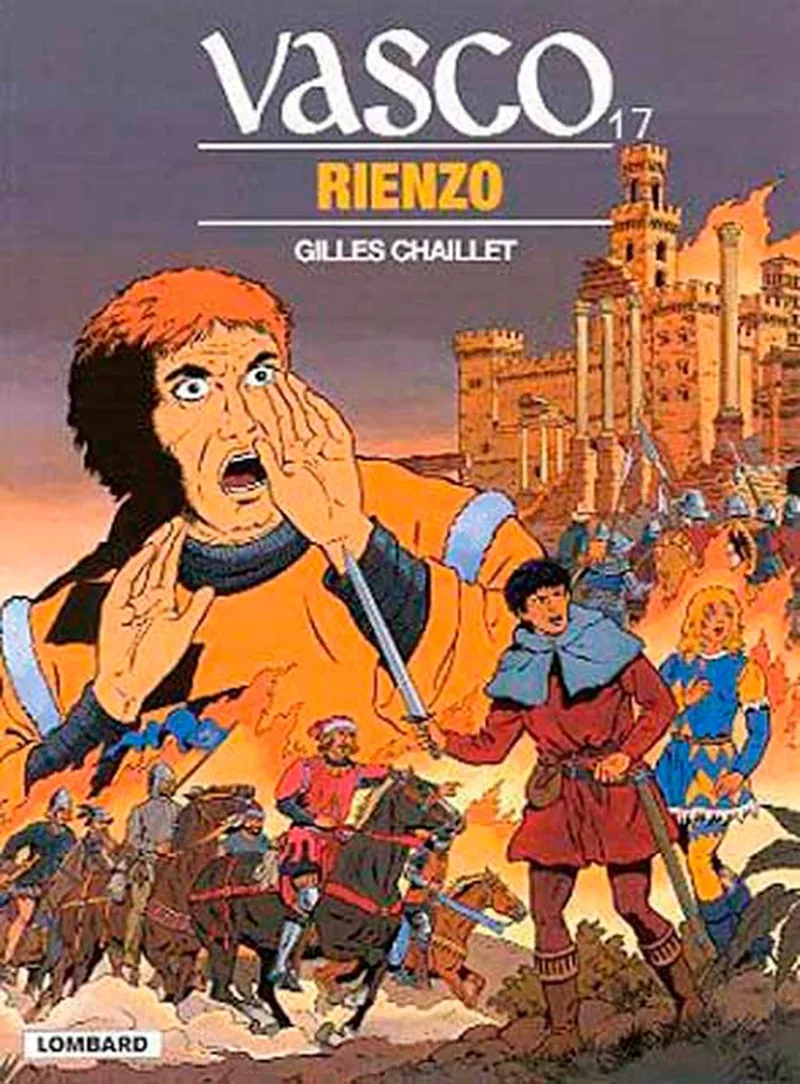 Vasco 17 - Rienzo de Le Lombard – photo du livre