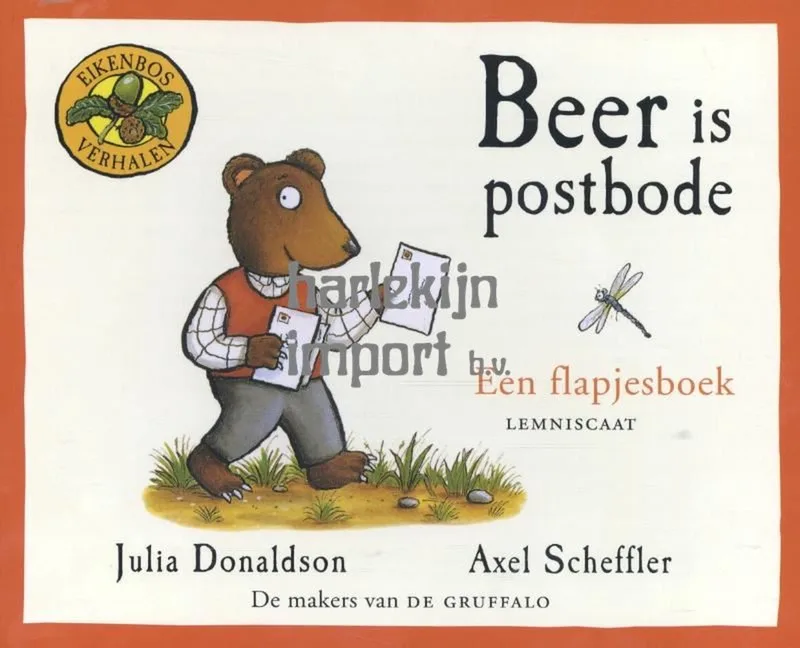 Beer is postbode van Lemniscaat – boekfoto