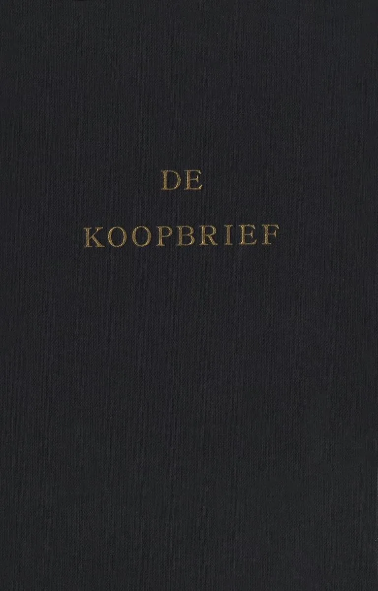 De koopbrief von Leopold – Buchfoto
