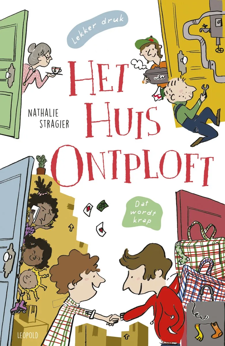Het huis ontploft von Leopold – Buchfoto