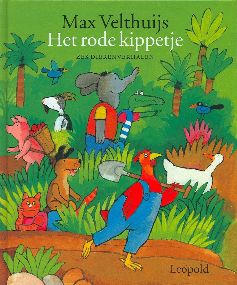 Het rode kippetje von Leopold – Buchfoto