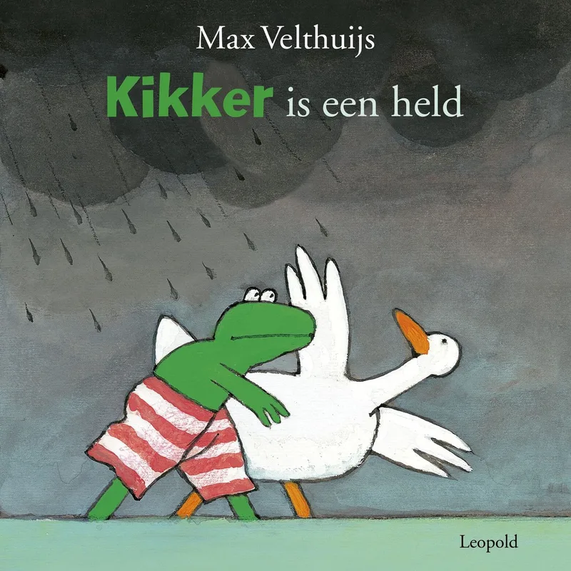Kikker is een held von Leopold – Buchfoto