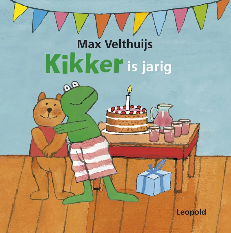 Kikker is jarig von Leopold – Buchfoto