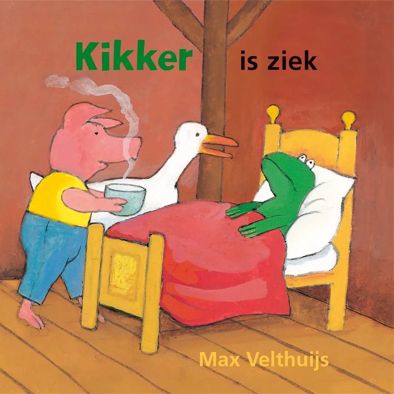 Kikker is ziek von Leopold – Buchfoto