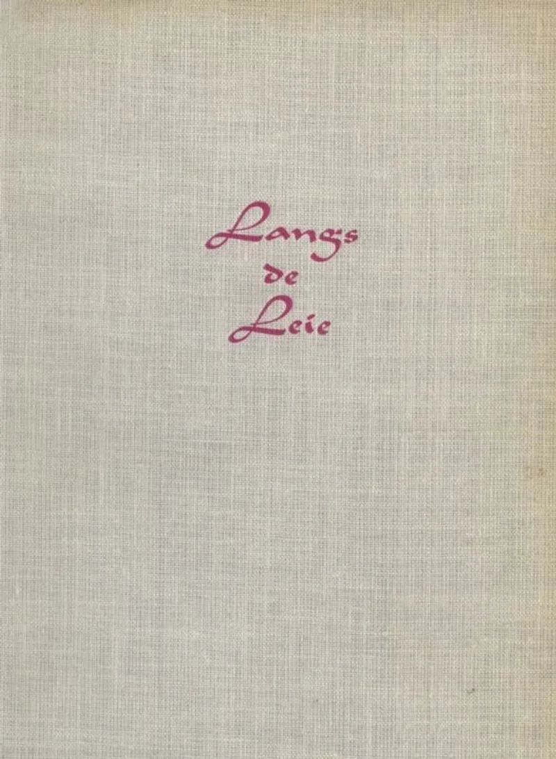 Langs de Leie von Leopold – Buchfoto