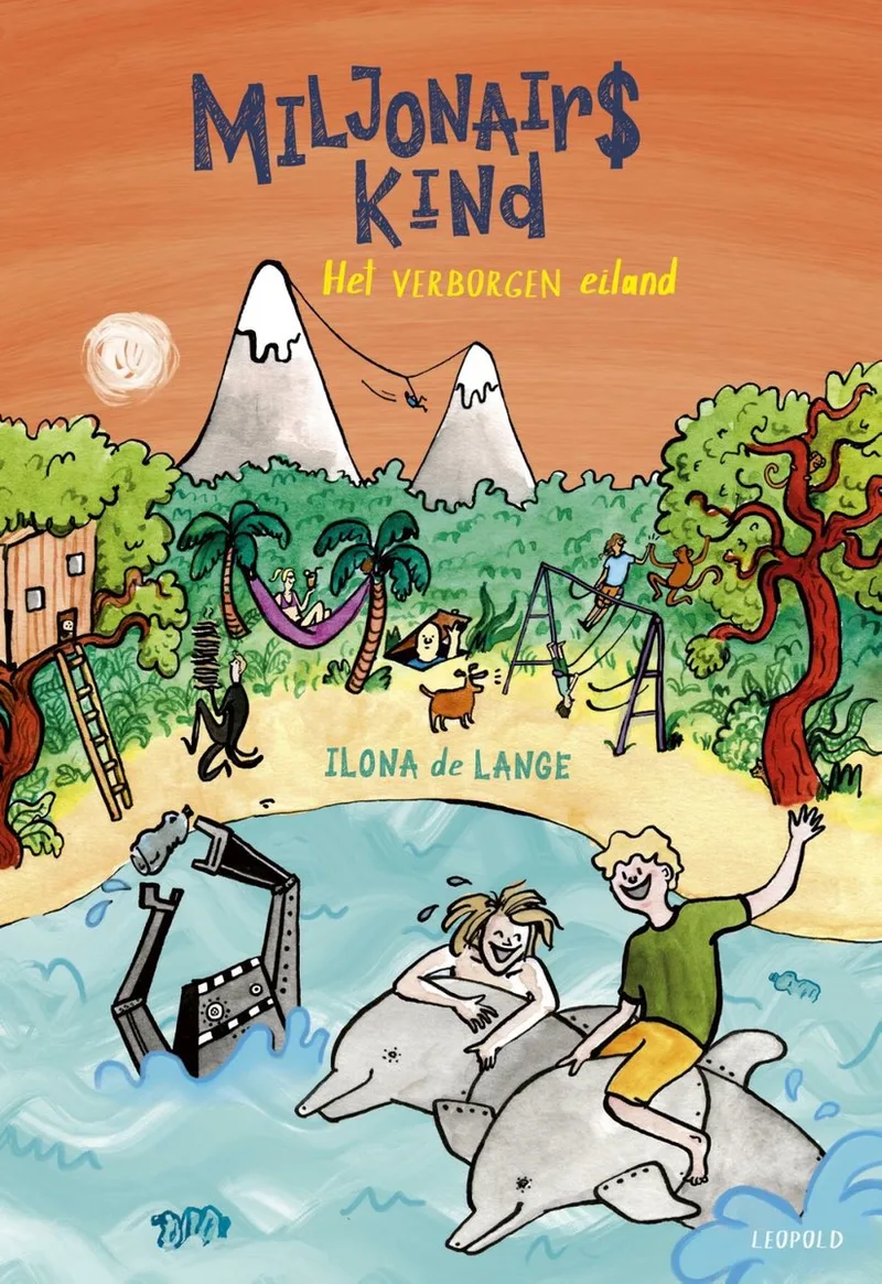 Miljonairskind - Het verborgen eiland von Leopold – Buchfoto