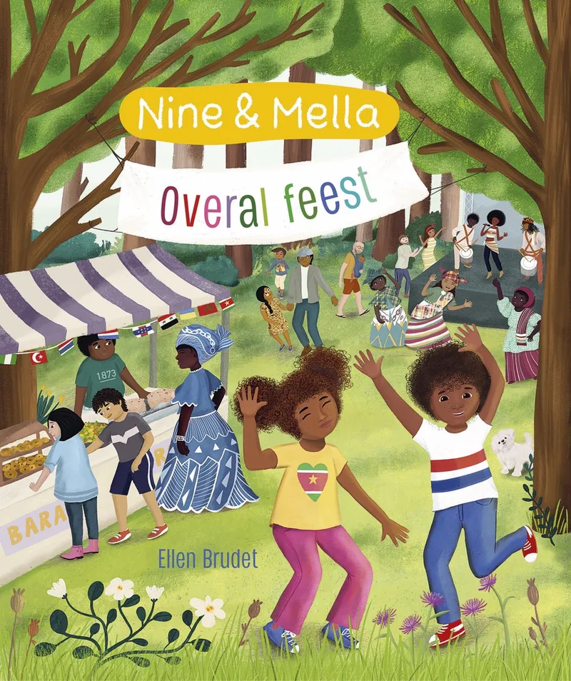 Nine & Mella - Overal feest von Leopold – Buchfoto