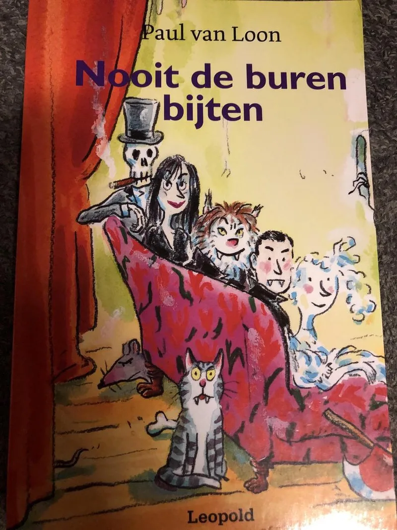 Nooit de buren bijten von Leopold – Buchfoto