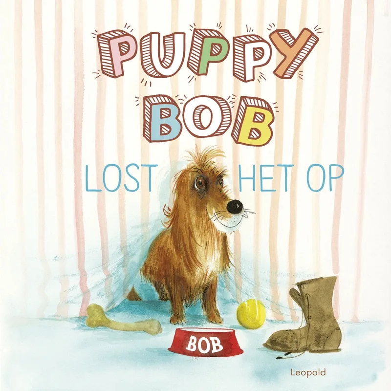 Puppy Bob lost het op von Leopold – Buchfoto