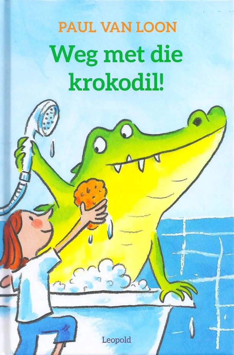 Weg met die krokodil von Leopold – Buchfoto