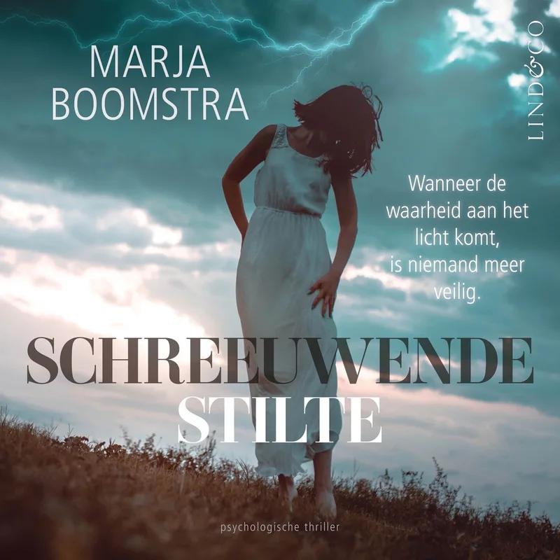 Schreeuwende stilte fra Lind & Co – billede af bogen