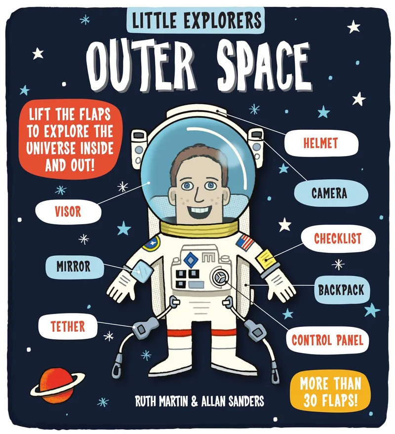 Little Explorers Outer Space fra Little Bee Books – billede af bogen