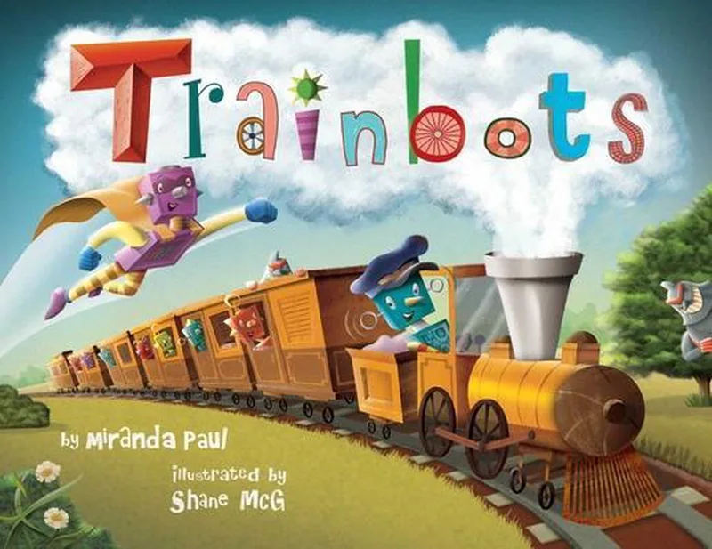 Trainbots von Little Bee Books – Buchfoto