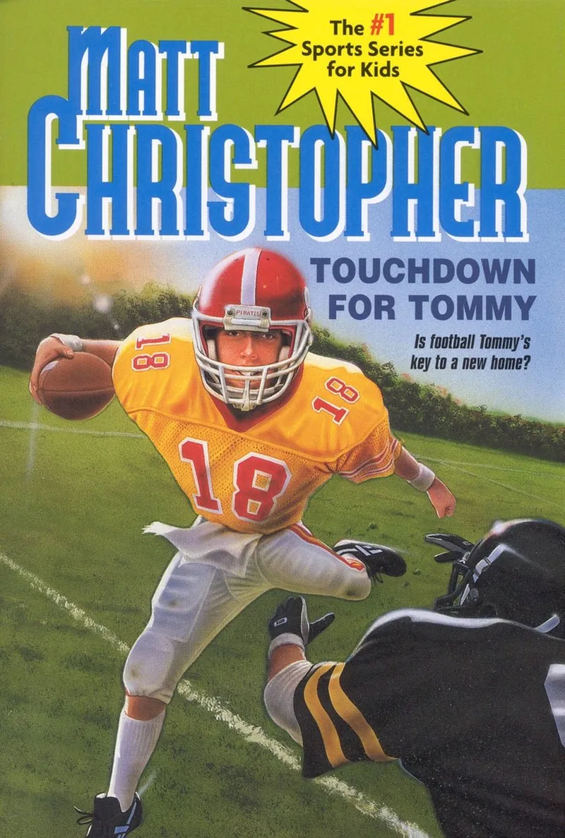 Touchdown for Tommy von Little, Brown – Buchfoto