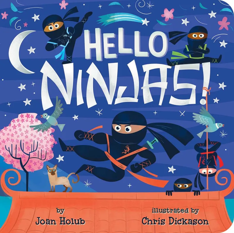 A Hello Book- Hello Ninjas! von Little Simon – Buchfoto