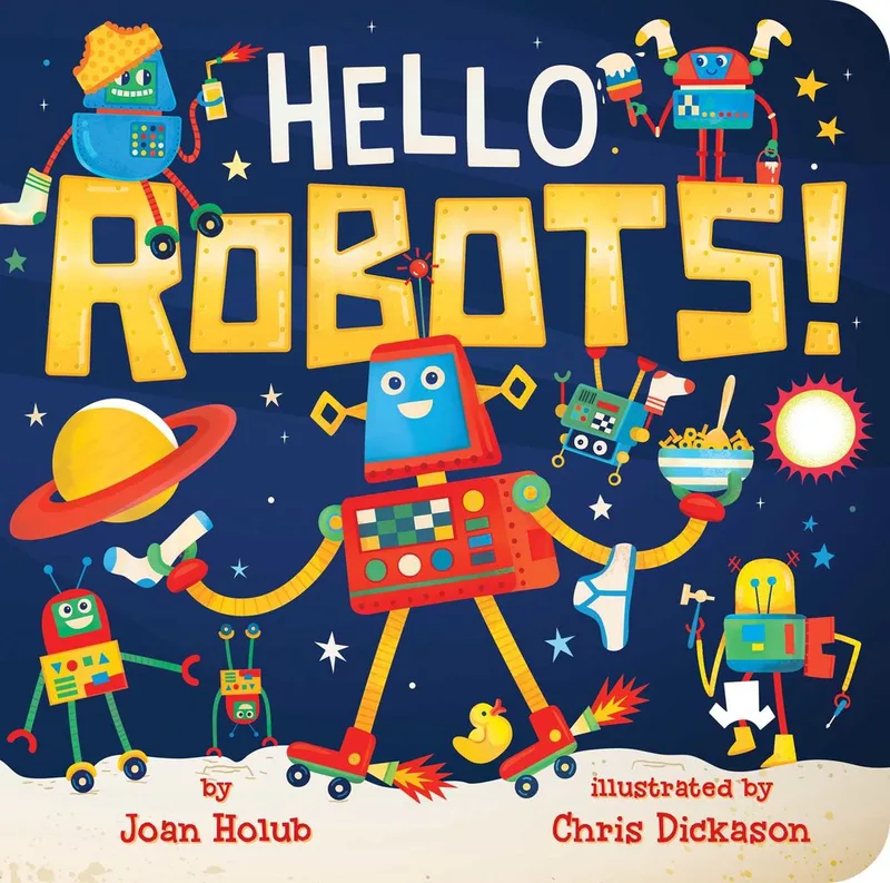 A Hello Book- Hello Robots! von Little Simon – Buchfoto