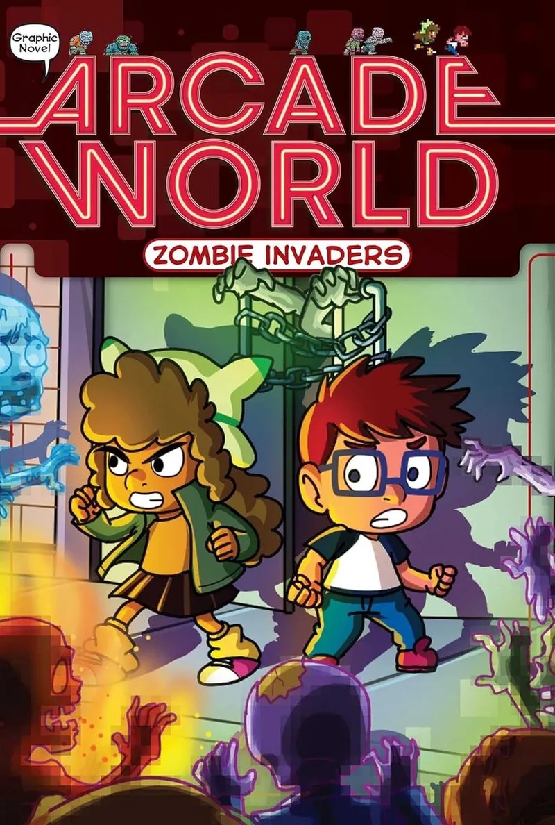 Arcade World- Zombie Invaders von Little Simon – Buchfoto