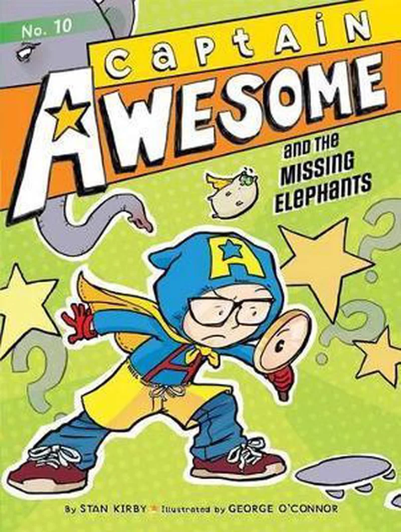 Captain Awesome and the Missing Elephants fra Little Simon – billede af bogen
