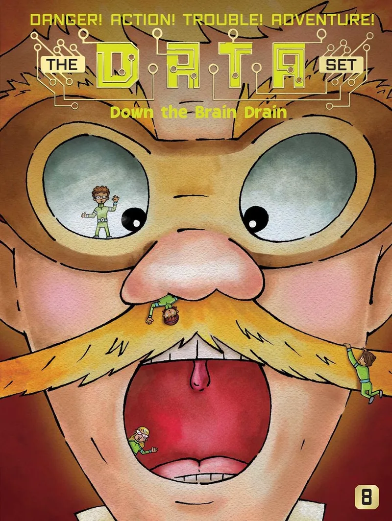 Down the Brain Drain von Little Simon – Buchfoto