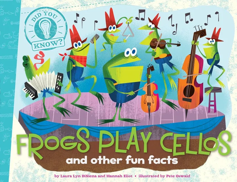 Frogs Play Cellos von Little Simon – Buchfoto
