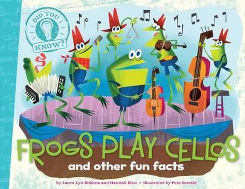 Frogs Play Cellos fra Little Simon – billede af bogen