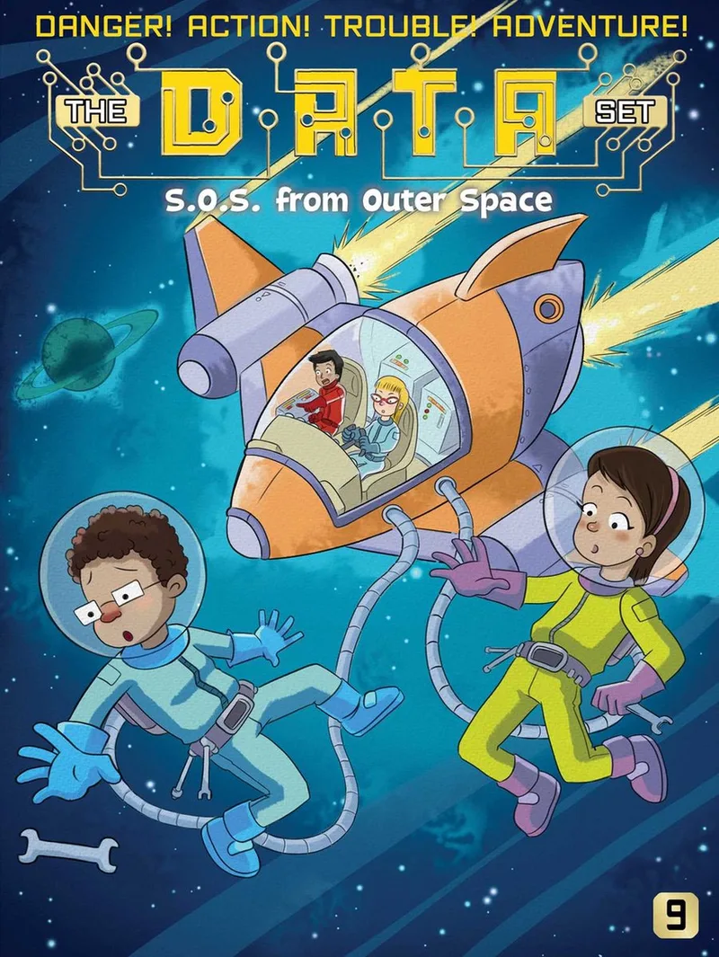 The DATA Set- S.O.S. from Outer Space von Little Simon – Buchfoto