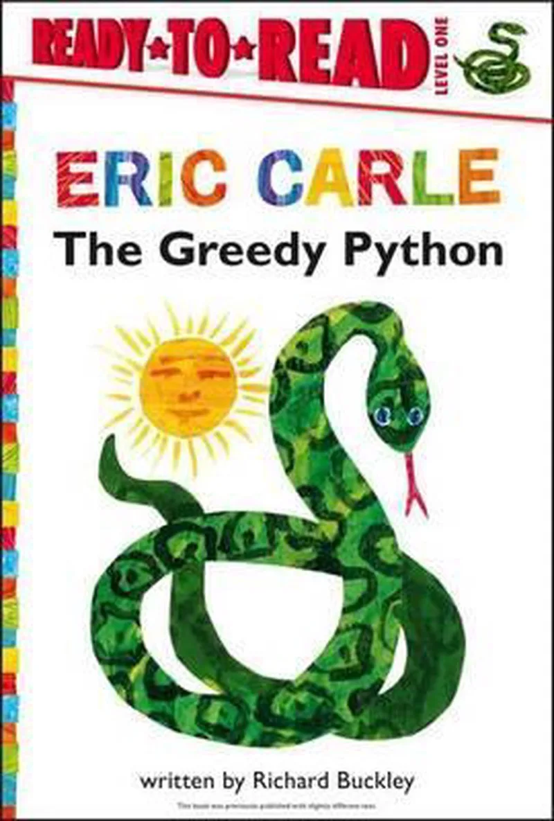 The Greedy Python fra Little Simon – billede af bogen
