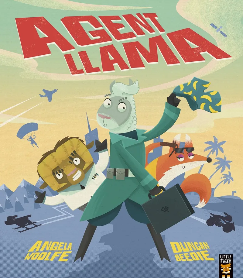 Agent Llama- Agent Llama von Little Tiger Press – Buchfoto
