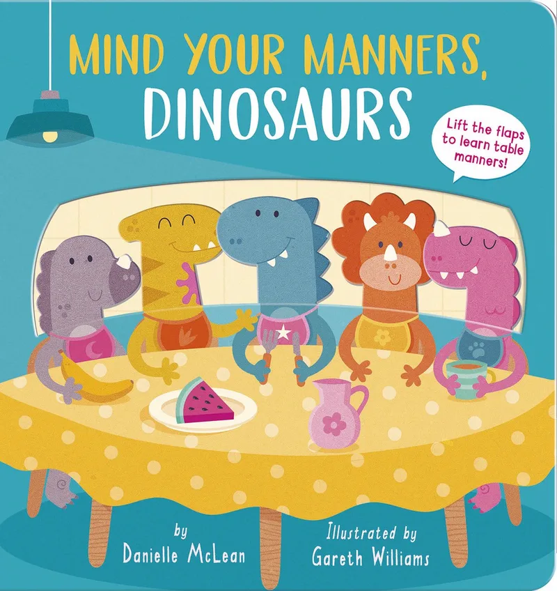 Mind Your Manners, Dinosaurs! von Little Tiger Press – Buchfoto