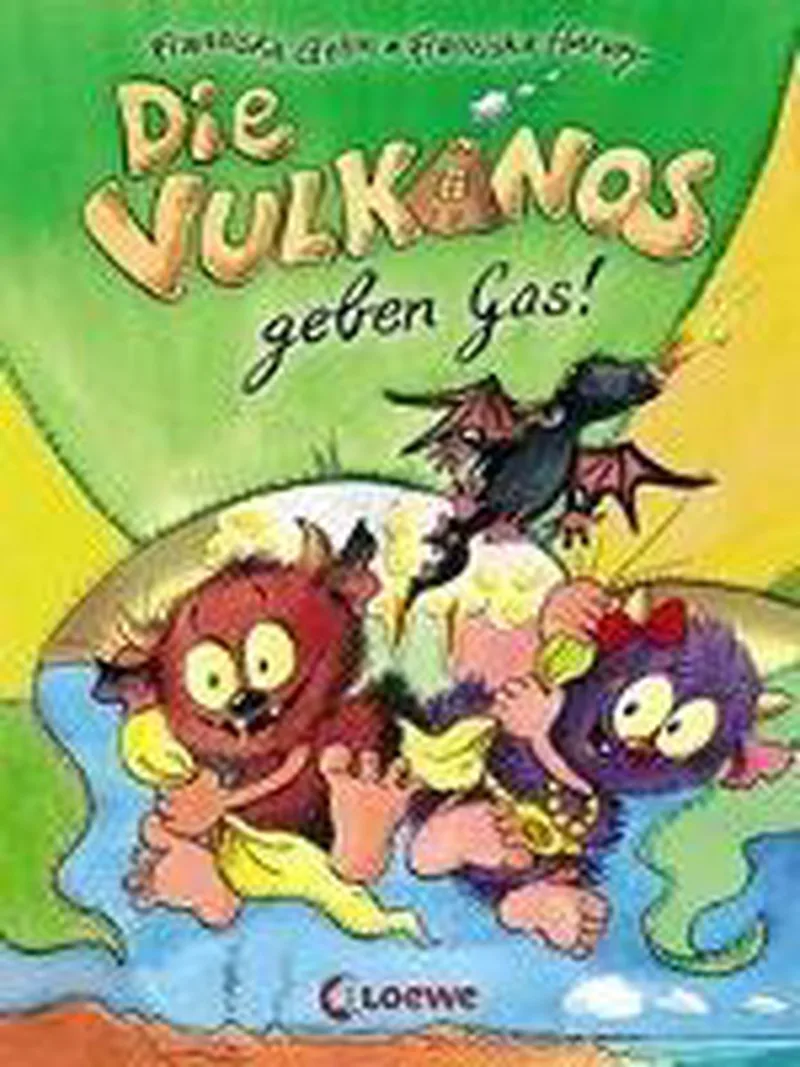Die Vulkanos geben Gas! von Loewe – Buchfoto