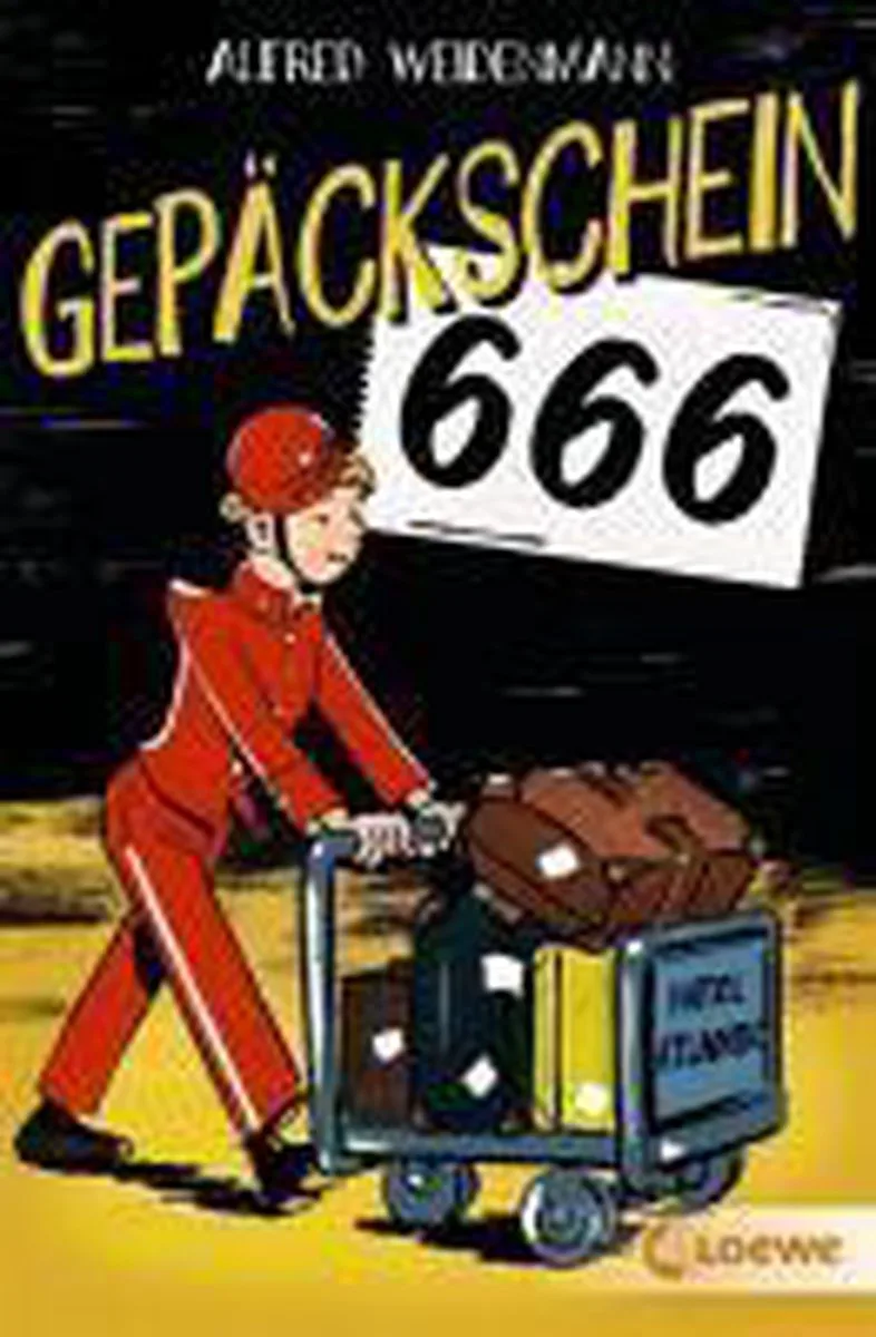 Gepäckschein 666 van Loewe – boekfoto
