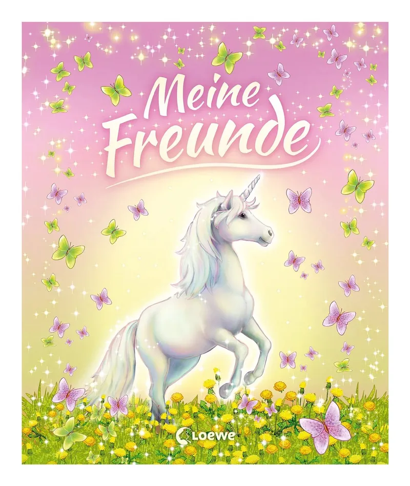 Meine Freunde (Einhörner) (Eintragbücher) by Loewe – book photo