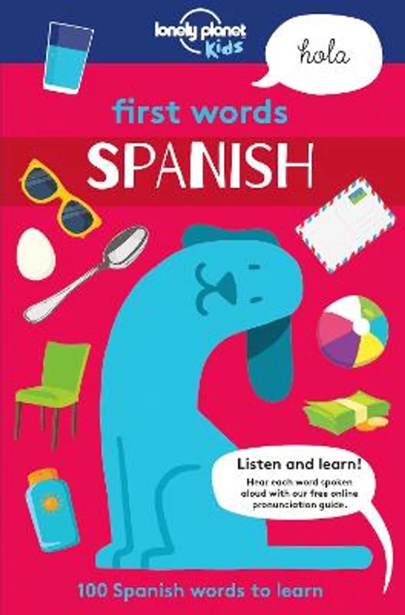 First Words - Spanish van Lonely Planet – boekfoto