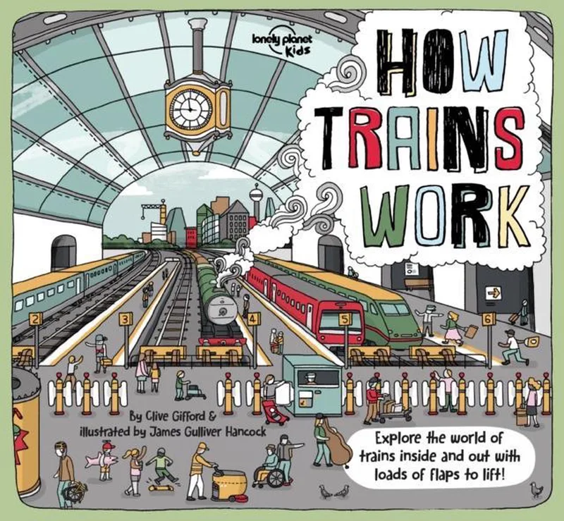 How Trains Work von Lonely Planet – Buchfoto