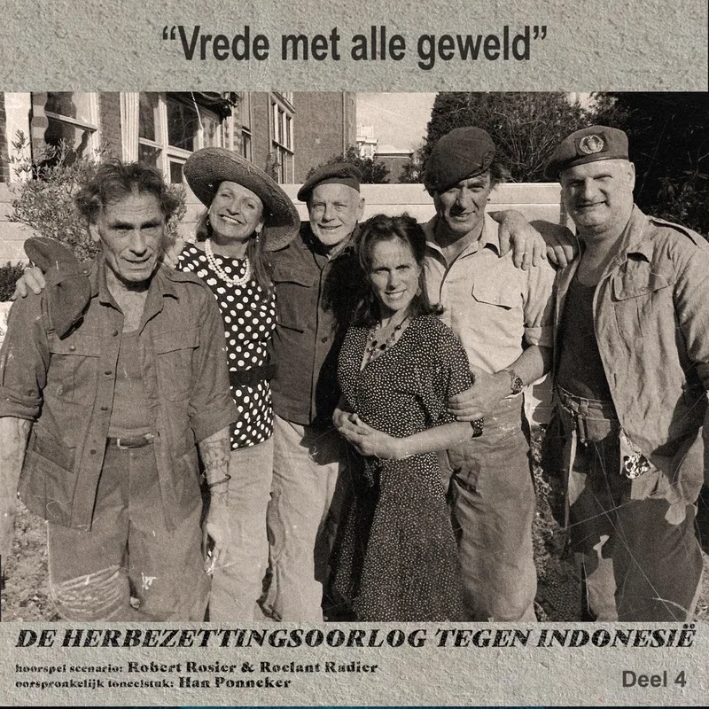 "Vrede met alle geweld" von Luistereffect – Buchfoto