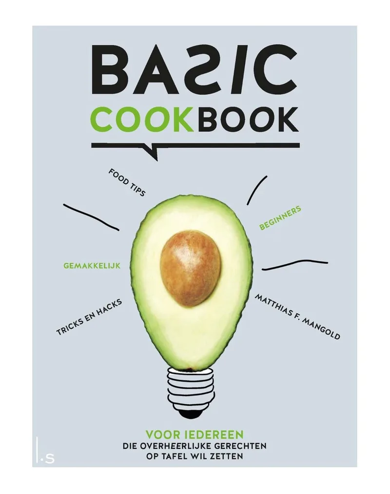 Basic cookbook fra Luitingh-Sijthoff – billede af bogen
