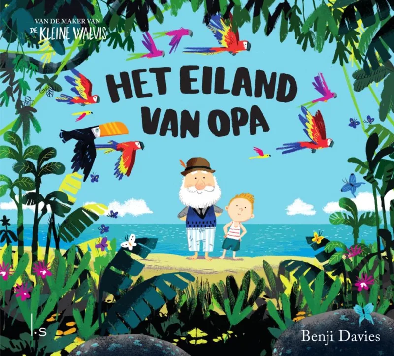 Het eiland van opa van Luitingh-Sijthoff – boekfoto