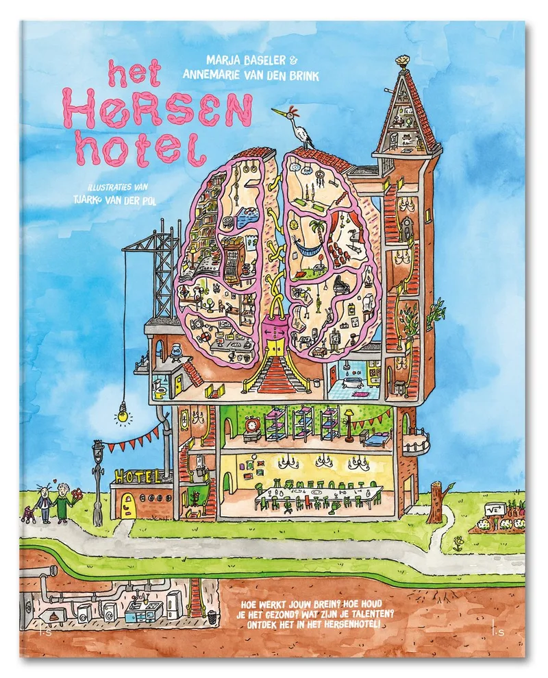 Het Hersenhotel fra Luitingh-Sijthoff – billede af bogen