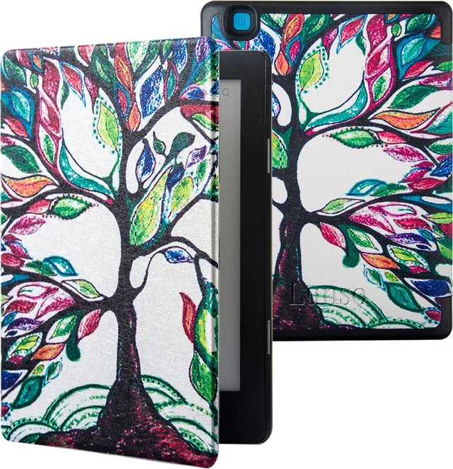 Geschikt voor Kobo Aura H20 Edition 2 hoes (6.8 inch) - sleepcover - (niet voor de Kobo Aura edition 2)