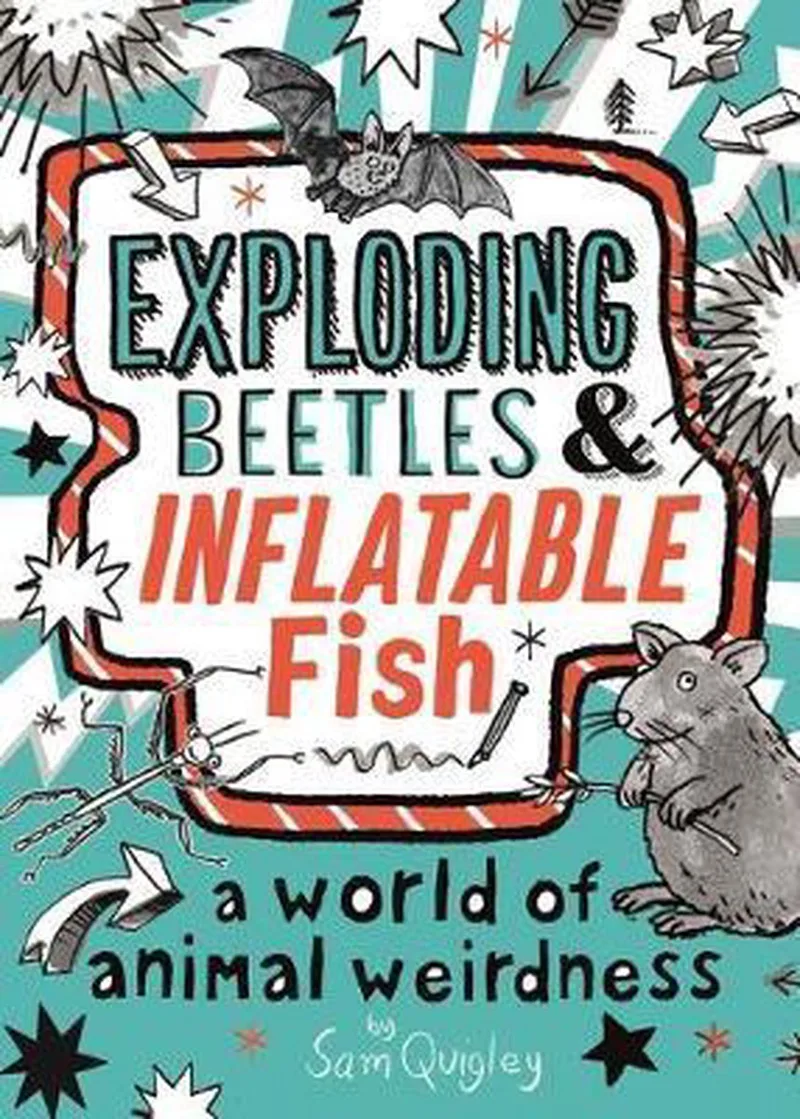 Exploding Beetles- Exploding Beetles and Inflatable Fish fra Macmillan Children's Books – billede af bogen