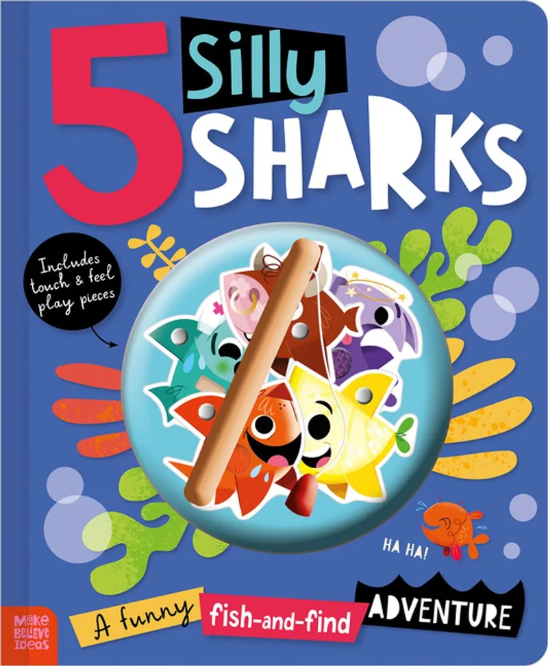5 Silly Sharks by Make Believe Ideas – book photo