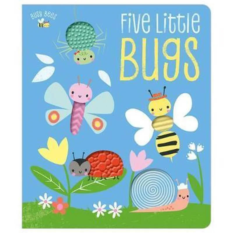 Busy Bees Five Little Bugs van Make Believe Ideas – boekfoto