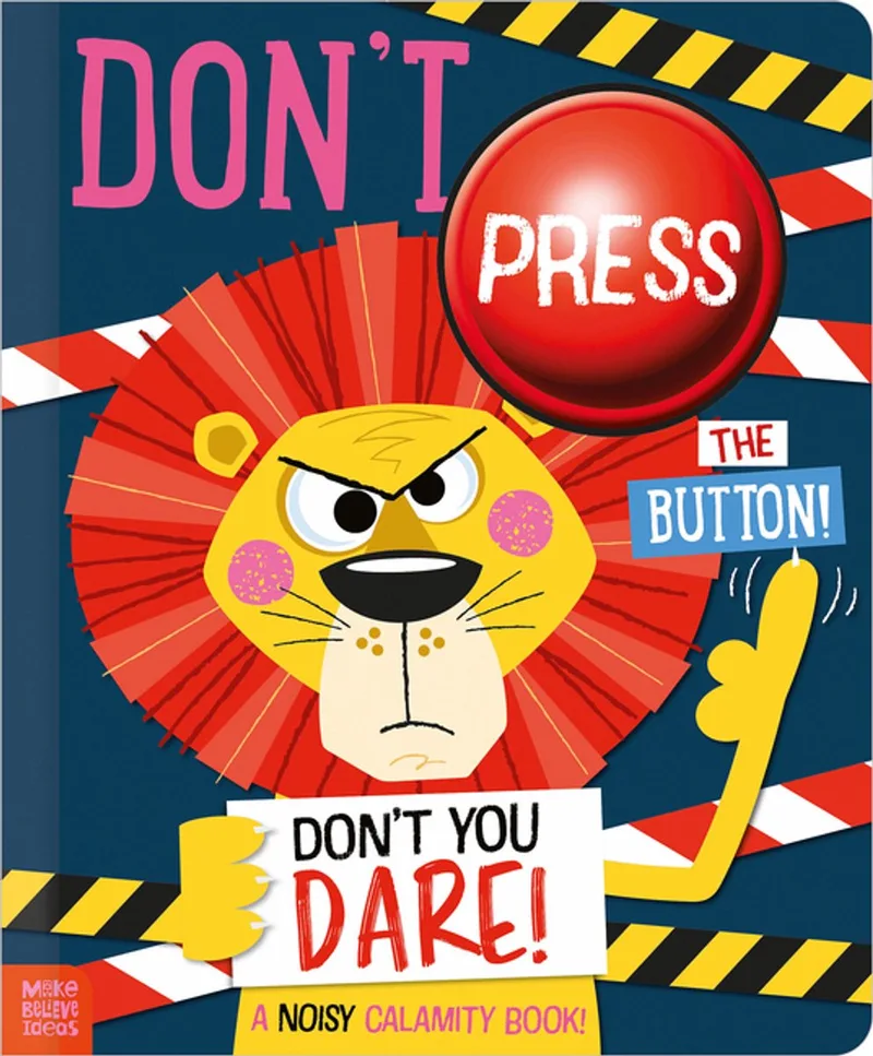 Don't Press the Button! van Make Believe Ideas – boekfoto