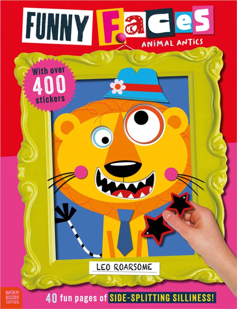 Funny Faces Animal Antics von Make Believe Ideas – Buchfoto