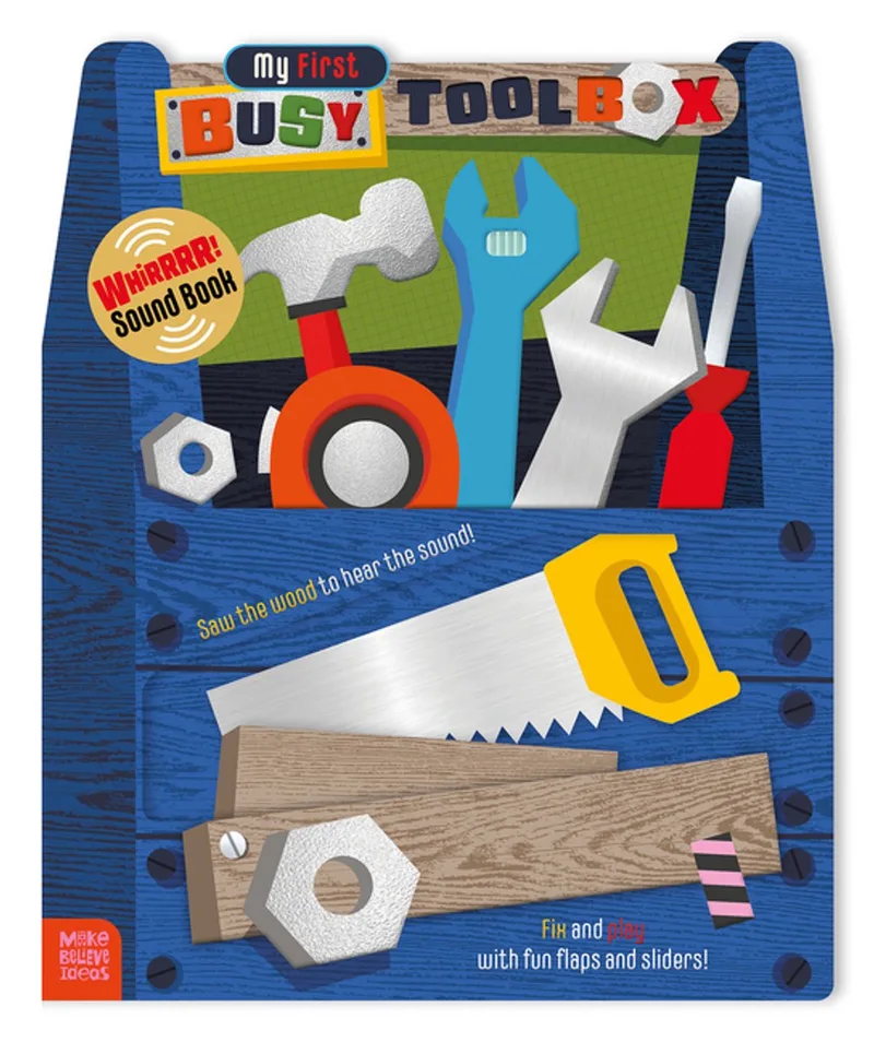 My First Busy Toolbox från Make Believe Ideas – bokbild