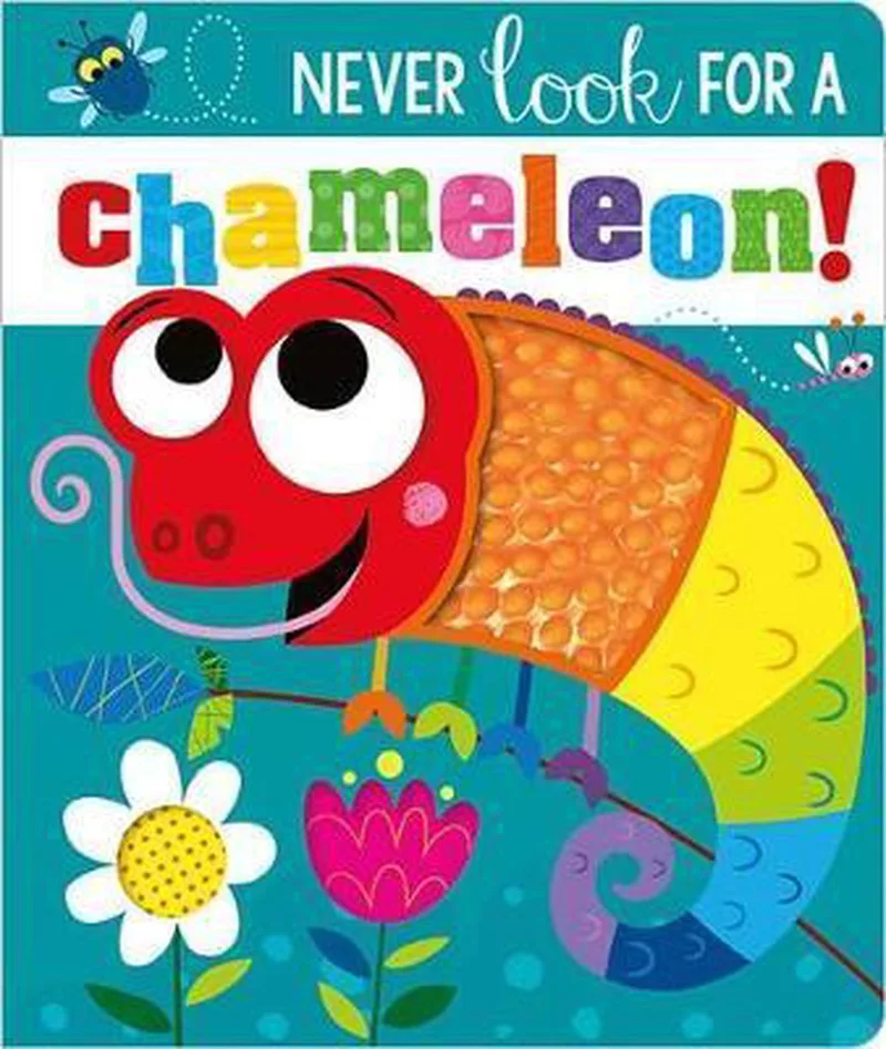 NEVER LOOK FOR A CHAMELEON! BB von Make Believe Ideas – Buchfoto