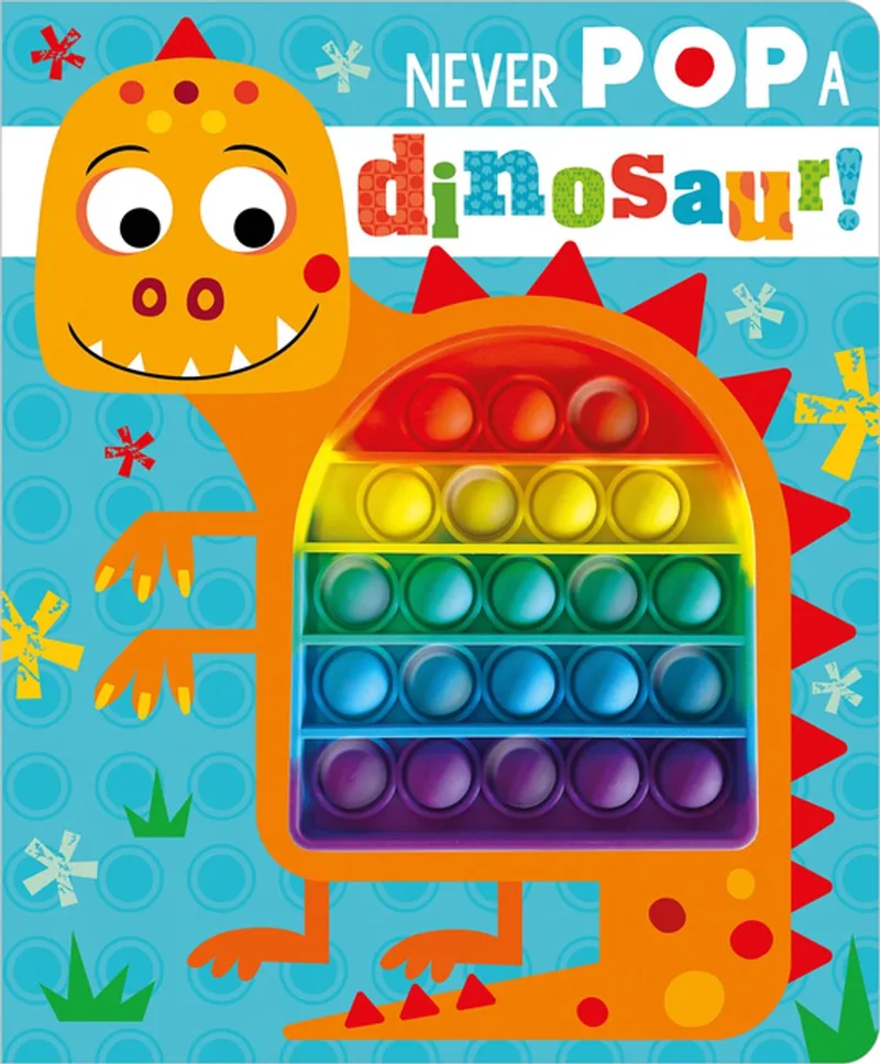 Never Pop a Dinosaur! fra Make Believe Ideas – billede af bogen