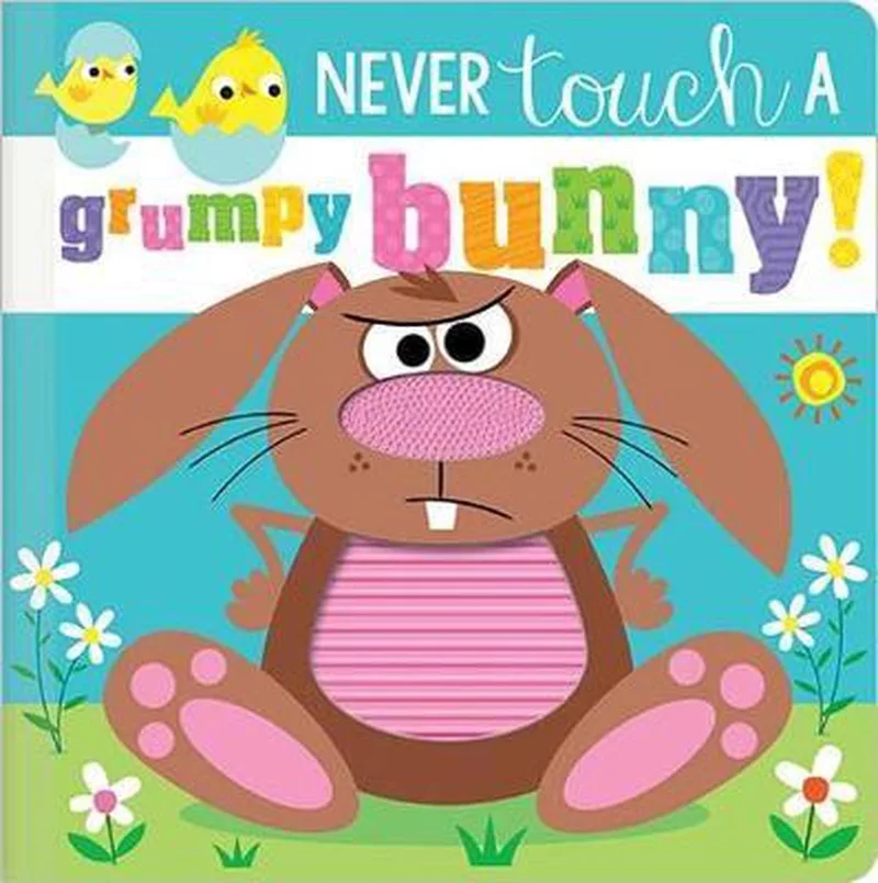 NEVER TOUCH A GRUMPY BUNNY van Make Believe Ideas – boekfoto