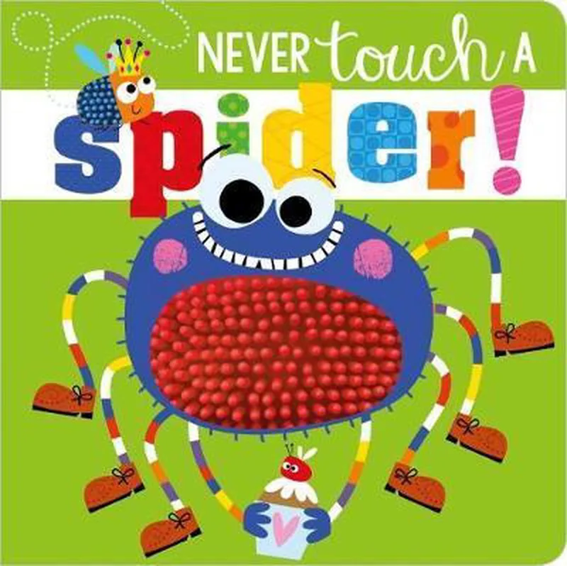 Never Touch A Spider! fra Make Believe Ideas – billede af bogen